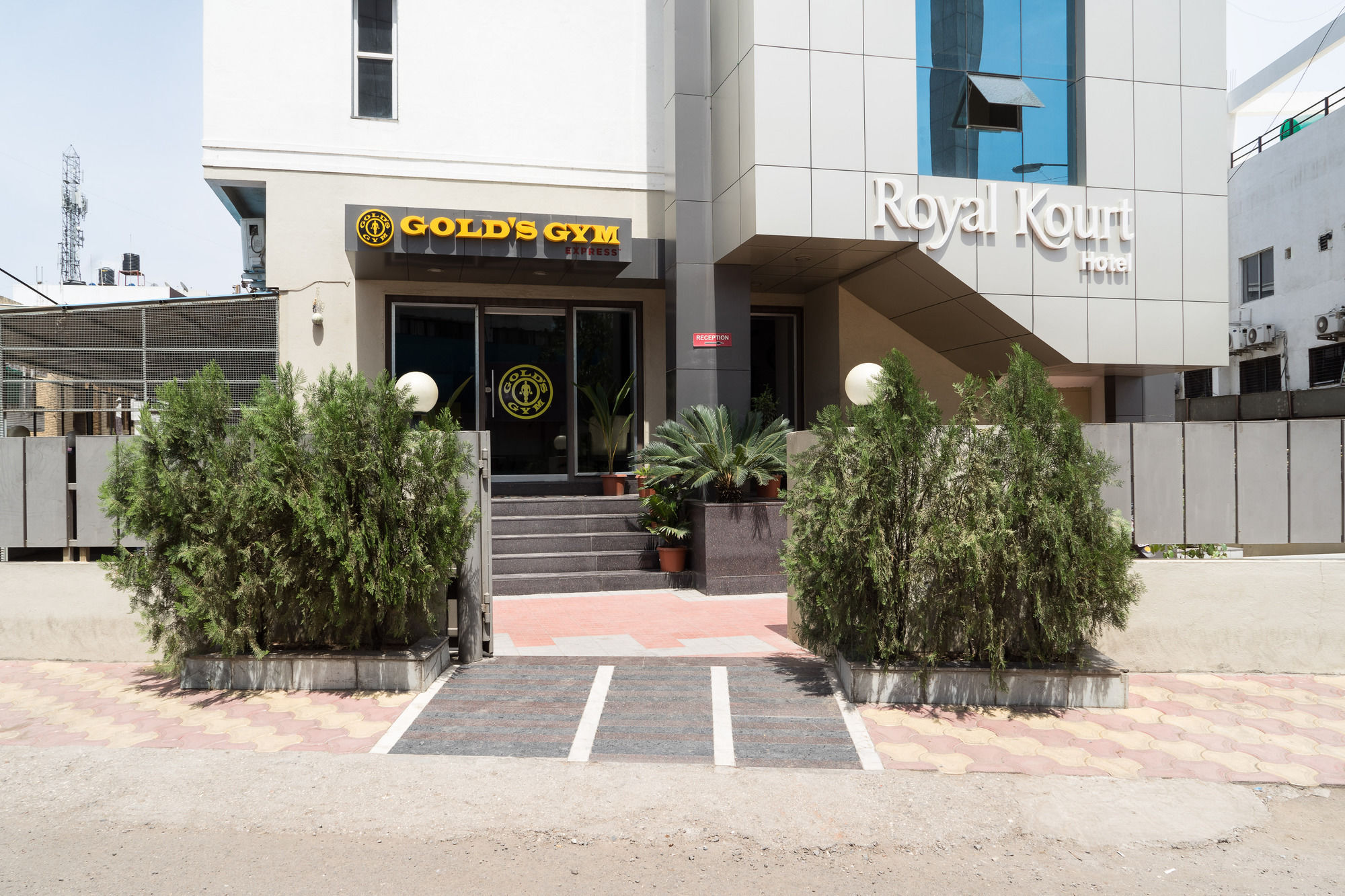Hotel Treebo Trend Royal Kourt Aurangabad Esterno foto